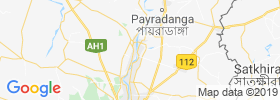 Halisahar map